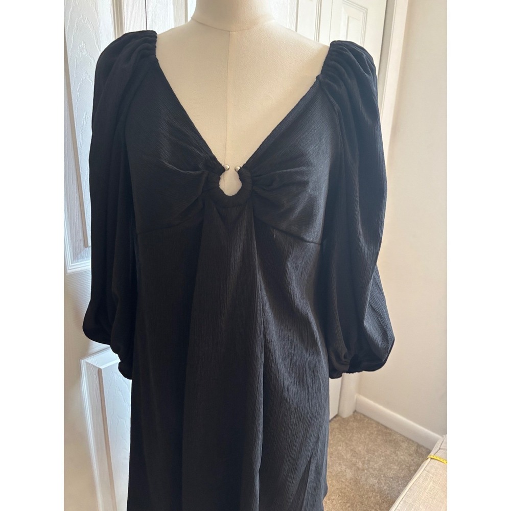 Max Studio Textured Off-Shoulder Dress – Size XL NWT MSRP $178 - Picture 6 of 9